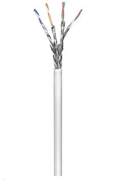 MicroConnect Cablu S/FTP CAT6 100m Alb, PVC