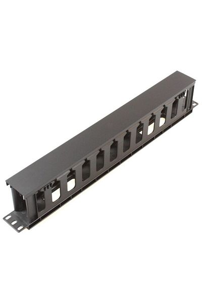 MicroConnect Sistem de gestionare a cablurilor 19" 1U, CABLEMANA-3