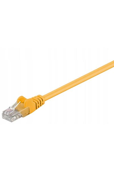 MicroConnect Cablu U/UTP CAT5e 0.25M Galben PVC