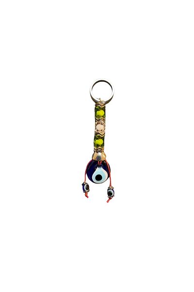 GRANDSTORE Evil Eye Beaded Two-Way Gift Keychain