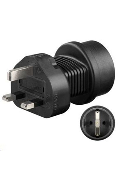 MicroConnect Power Travel Adapter - Schuko - UK