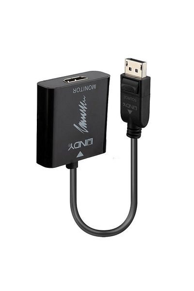Inna marka Convertor Lindy DisplayPort 1.2 la HDMI 2.0 18G, Activ, 41068