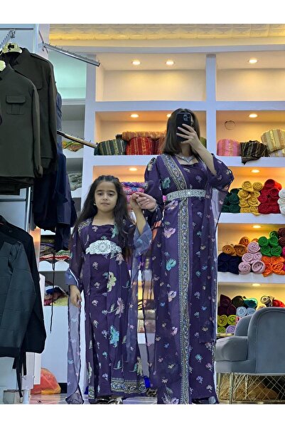 SOLİN YÖRESEL Anne-Kız Yöresel Elbise Düğünlük Kaftan Abiye(Görserldeki akses...