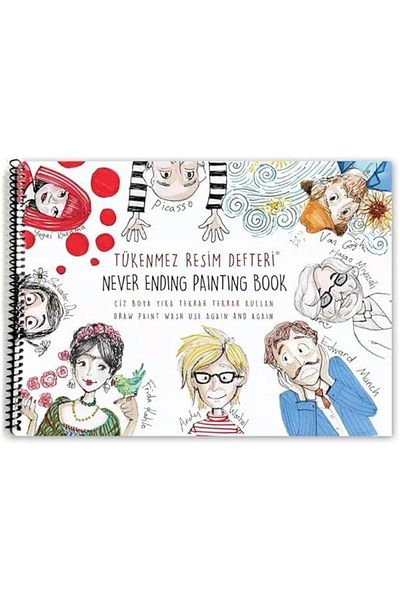 Mu Art Ahşap Funny Mat Ballpoint Art Notebook 3, 25X35Cm