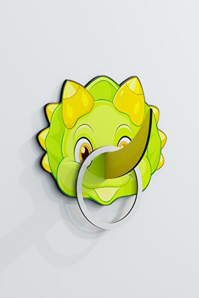 Maketya Zamansız Hayaller Sevimli Dinozor Tasarımlı Ahşap Halka Atma Oyunu – ...