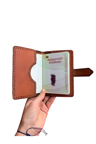 MelAlp Genuine Leather Passport Cover Handcrafted