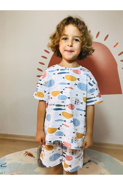 VEKSORA Summer Natural Pajama Set (Age 1-8)