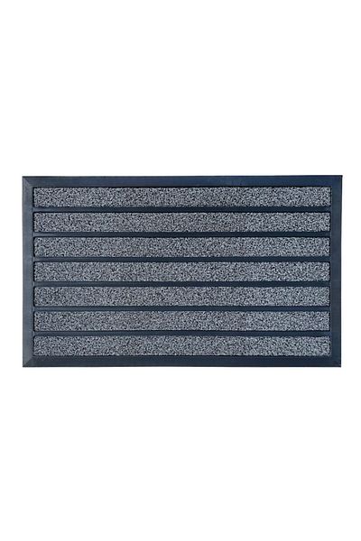 Optim Entrance Mat Rubber and Polyethylene, FORTE Grey, 75 x 45 cm