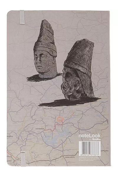 Mu Art Ahşap Scrikss Travel Around Turkey Nemrut A5 Notebook