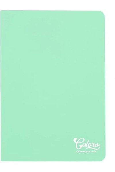 Mu Art Ahşap Colors A4 80 Sheets Lined Notebook, Green