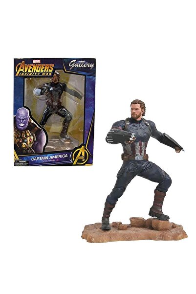 Diamond Select Diamond Marvel Gallery Avengers 3 - Captain America Pvc Statue...