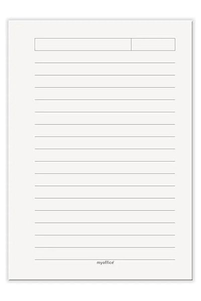 Mu Art Ahşap Sb A6 Extra Light Spiral School Notebook Kraft Cover 140 Sf. Striped 70 Yp.