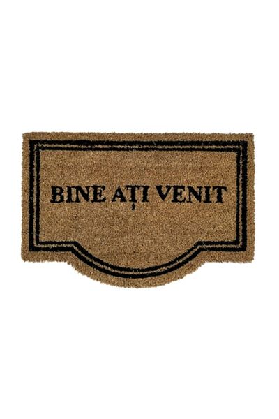 Optim Entrance mat, coconut fiber and rubber, WELCOME - 60x40 cm
