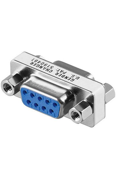 MicroConnect Mini Gender DB9 F/F