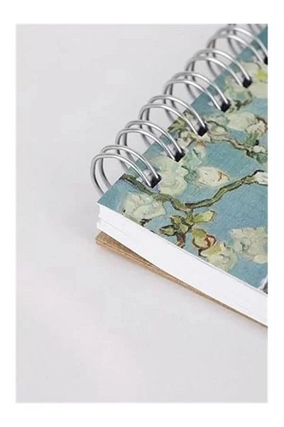 Mu Art Ahşap Retronote Almond Blossoms, Van Gogh 1890, A5 Sketchbook Ii, Unlined, 100 Sheets, 100 Grams, White