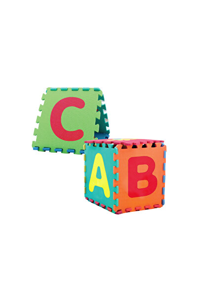 LUDIRO Children's Puzzle Mat with Removable Letters A-Z, Safe EVA Foam, 26 Pieces 32x32 cm