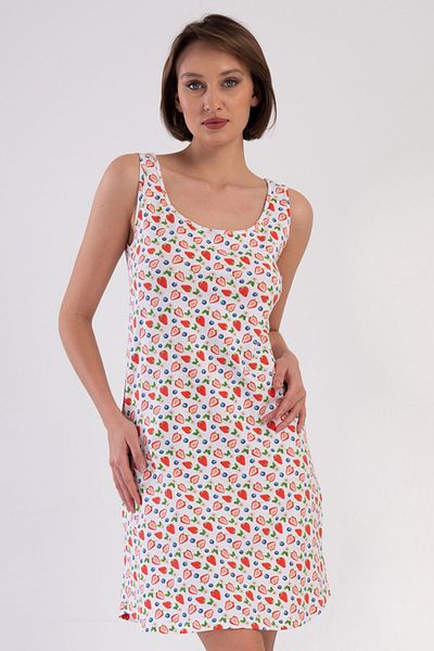 VİENETTA Cotton Women's Wide Strap Nightgown, 408370