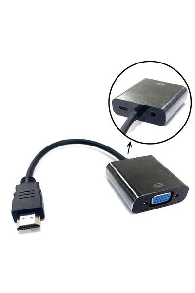MicroConnect HDMI VGA konwerter Supporting Audio