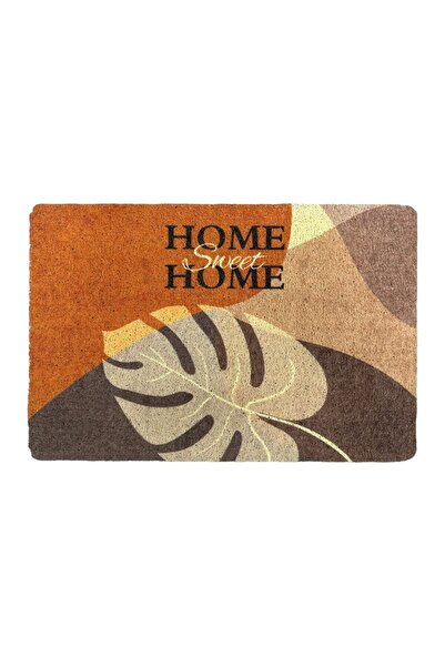 OPTIM DEKO Entrance Mat, Non-slip and Dirt-resistant, Spaghetti Home Sweet Home 60x40 cm