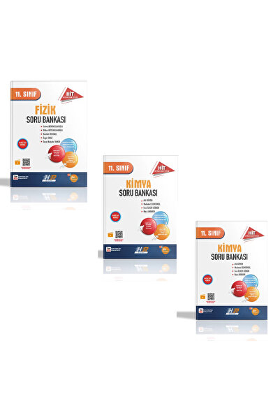 Hız ve Renk Yayınları Hız ve Renk 11. Sınıf Fizik Kimya Biyoloji Soru Bankası