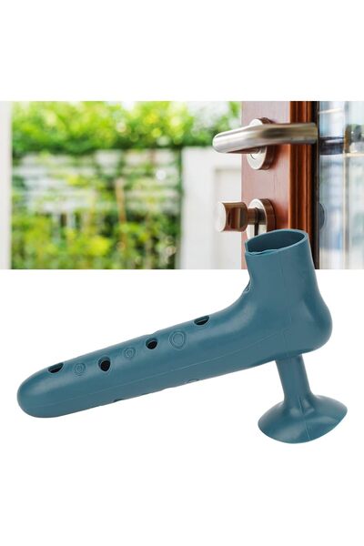 Biki Silicone Door Handle Cover - Anti-Collision, Silent, Anti-Static, Frost-Proof, Child-Friendly Suctio