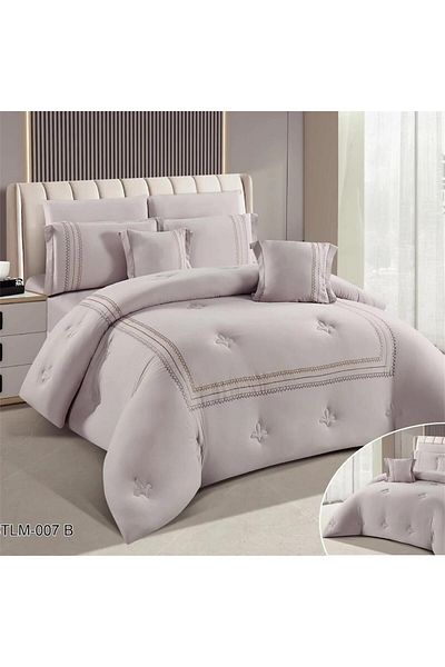 Gerenic Cool fabric summer double bed sheet set - 8 pieces