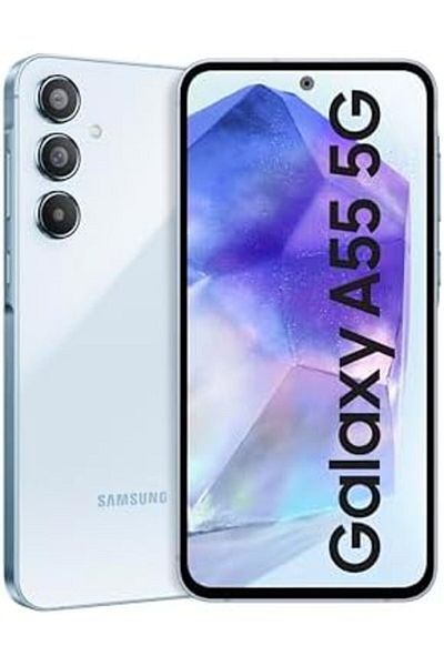 Samsung Galaxy A55 5G (Awesome Iceblue, 8GB RAM, 128GB Storage)