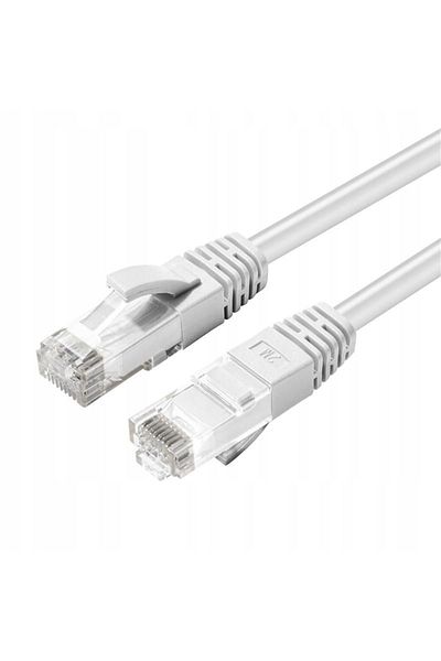 MicroConnect U/UTP CAT6 0,3M Biały LSZH