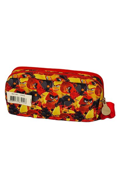 Hakan Çanta Angry Birds Licensed Double Compartment Pen Bag, Pen Holder, Pen Case