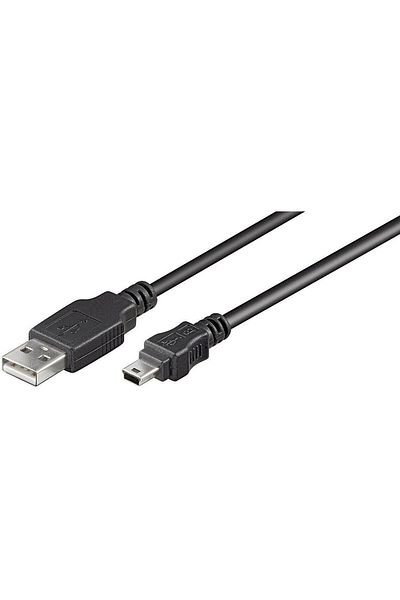 MicroConnect USB A - Mini USB B 5P 10m M-M