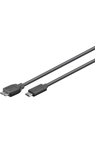 MicroConnect USB-C - USB3.0 Micro B kabel 0,6M