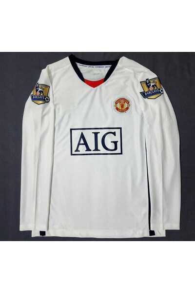 MONTENERO M.Unitedd 2008 Moscow Champions League Final Cristiano Ronaldo Jersey (White)