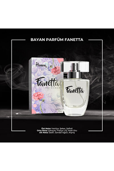 Homm Bitkisel parfüm FANETTA 50 ml