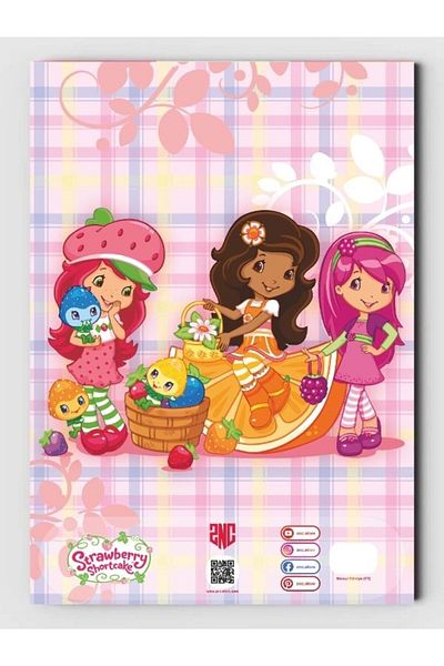 ZNC Strawberry Shortcake Coloring Book (with Sticker Gift)