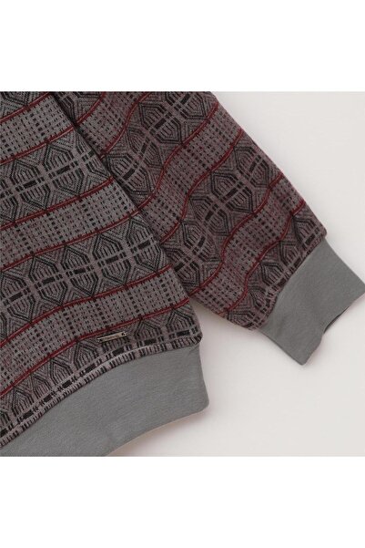 Dio Rise Men's Polo Neck Long Sleeve Slim T-Shirt - (M-2Xl) - Dij-2402 - Silver