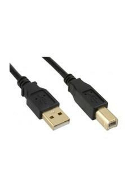 MicroConnect Cablu USB2.0 A-B 5m M-M placat cu aur