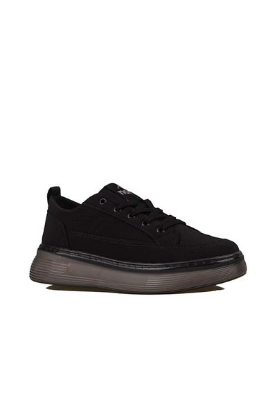 m2s Black Soho Unisex Denim Sneaker