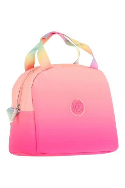 KAUKKO Τσάντα μεσημεριανού γεύματος μετάβασης ροζ χρώματος σομόν για κορίτσια...