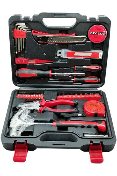 DP Screwdriver Bit Professional Tool Set, Tools Box/Wrench Bit Set/Hammer/Plier/Sensor Voltage Tester 3
