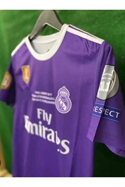 MONTENERO R.Madridd 2017 Cardiff Champions League Sergio Ramos Jersey (Short Sleeve)