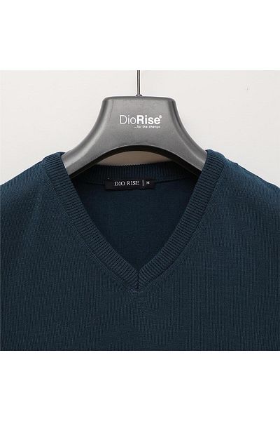 Dio Rise Ανδρικό κοντομάνικο φούτερ με λαιμόκοψη V - 180900 - Petrol