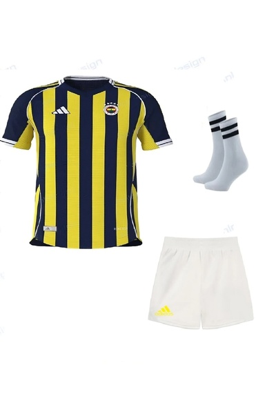 ZİLONG Fênê.rbah''çe. 2025/2026 Sezonu Talisca Çocuk Futbol Forması 3 Parça