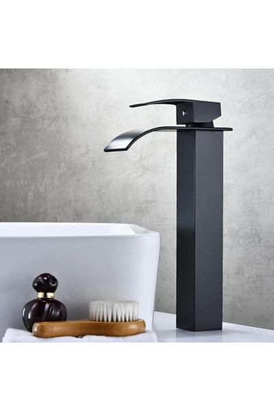 fitto Long Waterfall Faucet with Modern Design