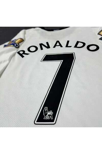 MONTENERO M.Unitedd 2008 Moscow Champions League Final Cristiano Ronaldo Jersey (White)