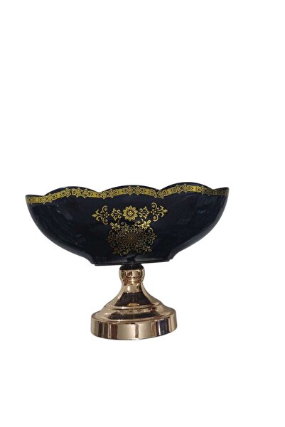 CENGİZ ÇEYİZ Cam Desenli Gondol Şekerlik 34x16x22 cm