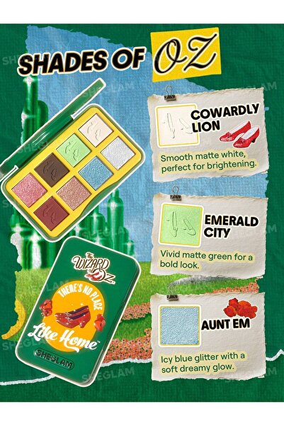 SHEGLAM The Wizard Of OZ™ | Full Collection Set (7)