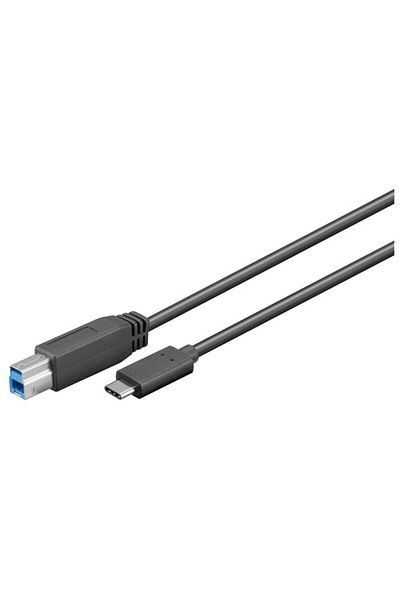 MicroConnect USB-C - USB3.0 B kabel 1m