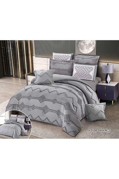 Gerenic Cool fabric summer double bed sheet set - 8 pieces