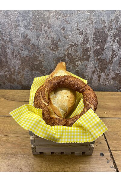 Germenicia Rustic Wooden Bread Presentation Case – Bagel & Bread Holder 15 X 20 - Height: 7.5 Cm.