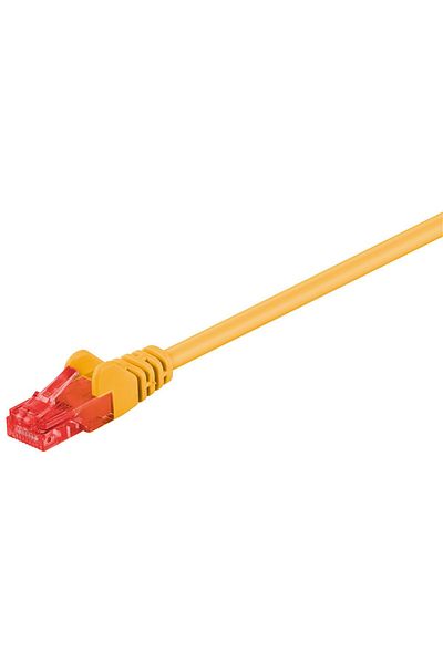 MicroConnect Cablu U/UTP CAT6 15M Galben PVC
